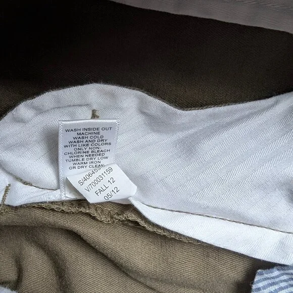 EUC Banana Republic Weekend Chino Women's 8 Slacks Pants Trousers straight leg - Picture 8 of 10